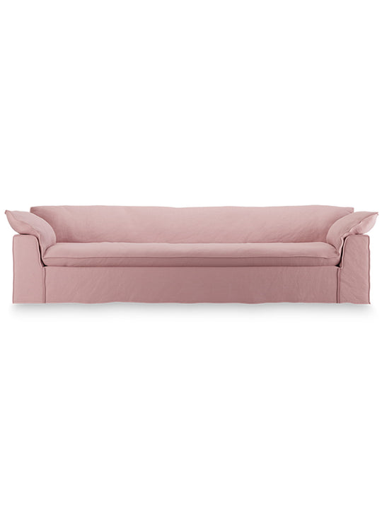 Le sofa HKliving Nomad offre une assise profonde et un design intemporel. blossom