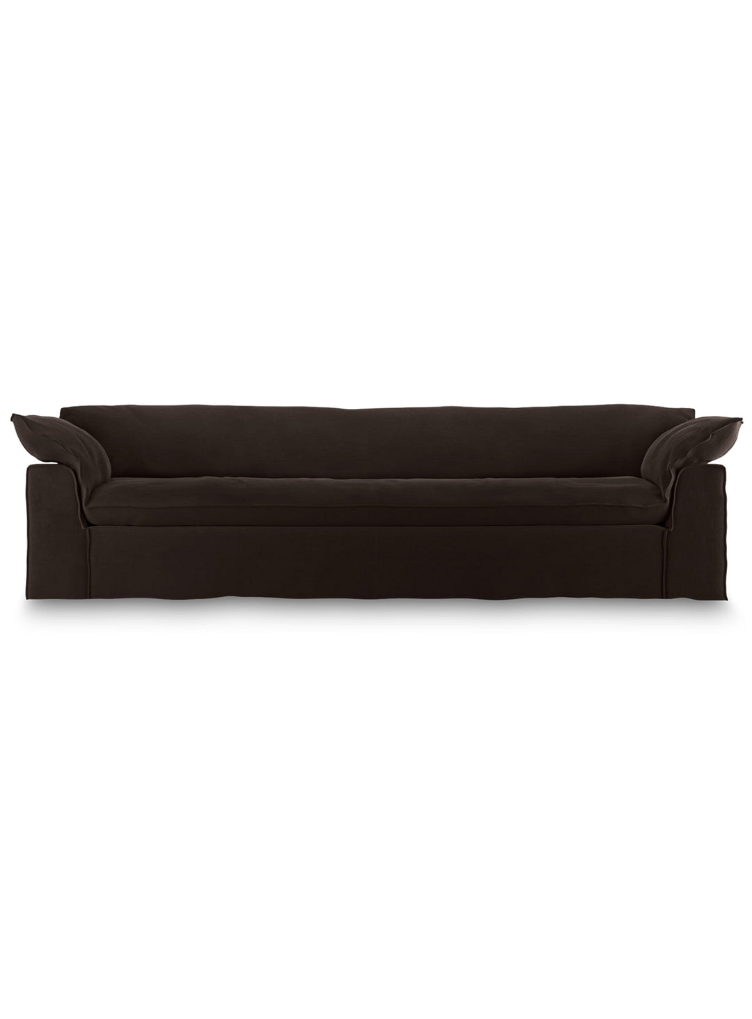 Sofa HKliving Nomad : confort, style et housse amovible pour un usage quotidien. espresso