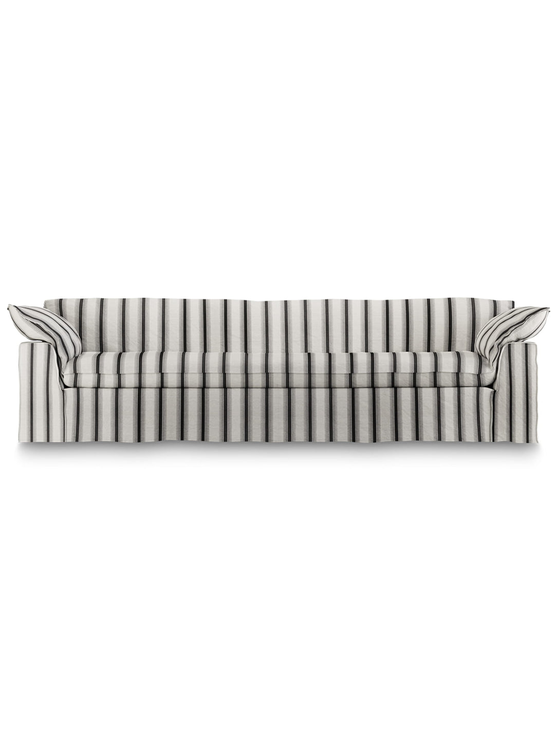Sofa HKliving Nomad : un canapé design pensé pour les grands espaces de vie. chalkstripe