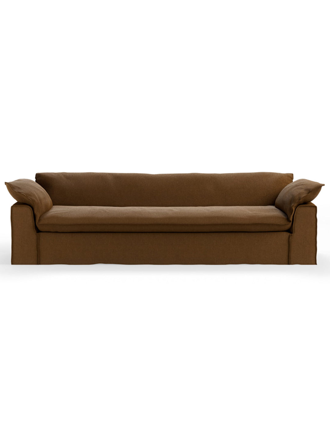 Sofa HKliving Nomad : un canapé profond et accueillant, disponible dans de nombreux tissus et coloris. cassave