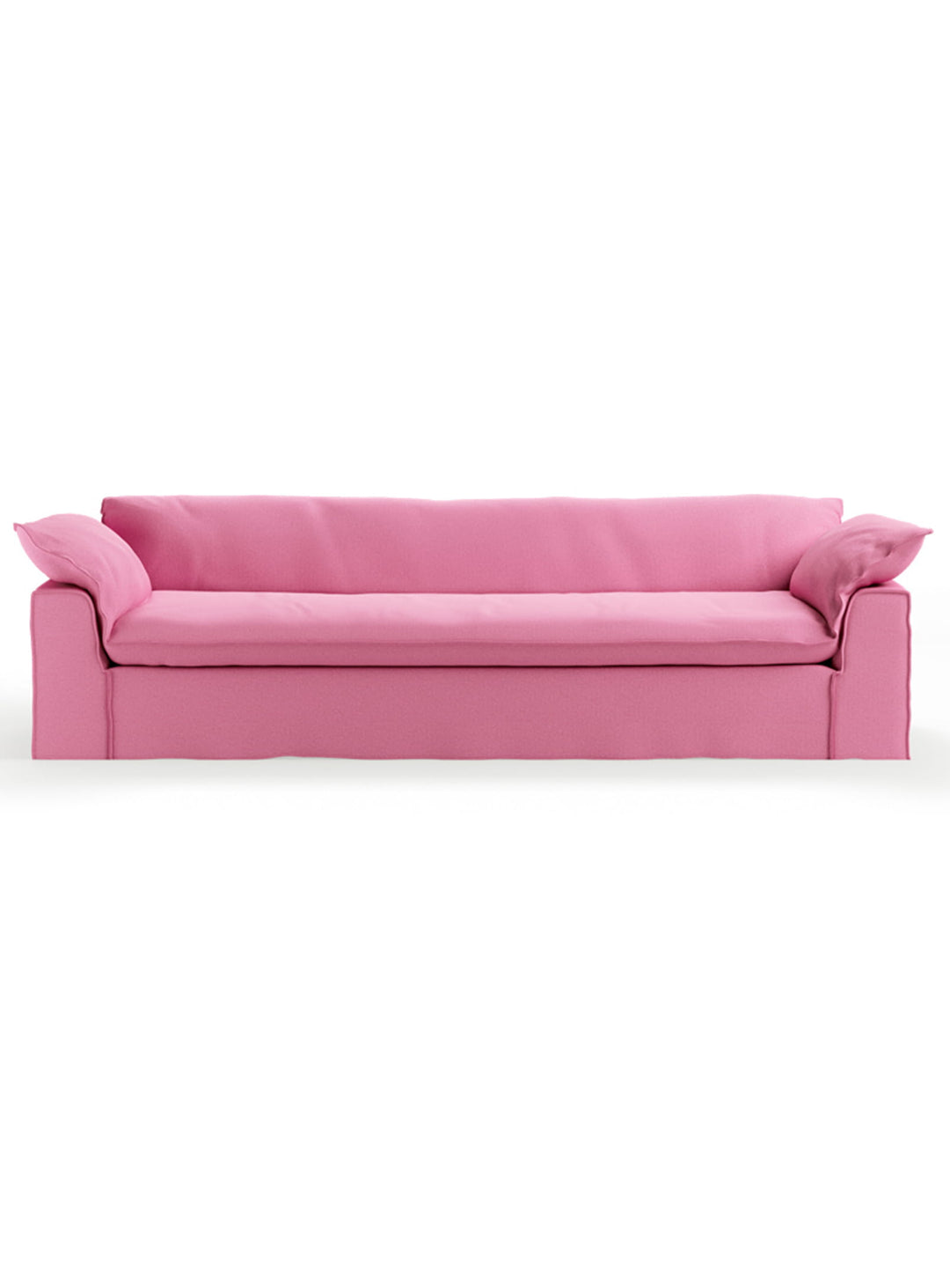 Sofa HKliving Nomad : un canapé 4 places élégant avec suspension à ressorts et mousse haute résilience. candy