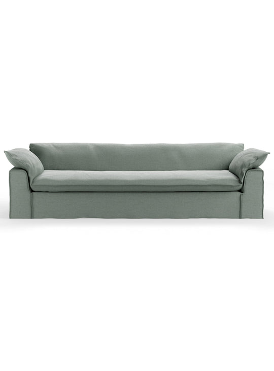 Sofa HKliving Nomad : un grand canapé au confort enveloppant, parfait pour un salon convivial et chaleureux. pebble