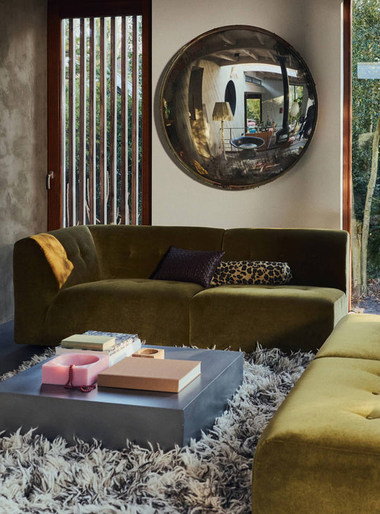 Coussin traversin Panthère HKliving, un modèle qui structure l’espace avec style et personnalité. petit