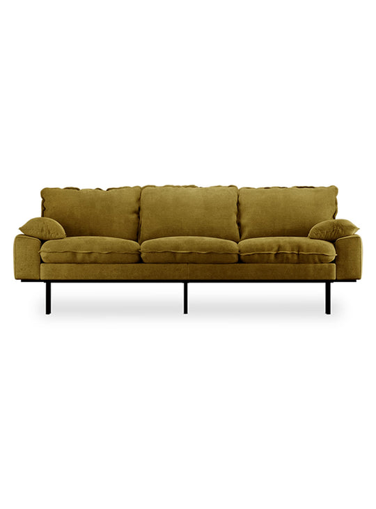 Le sofa Retro de HKliving : une pièce maîtresse pour sublimer votre intérieur. Olive
