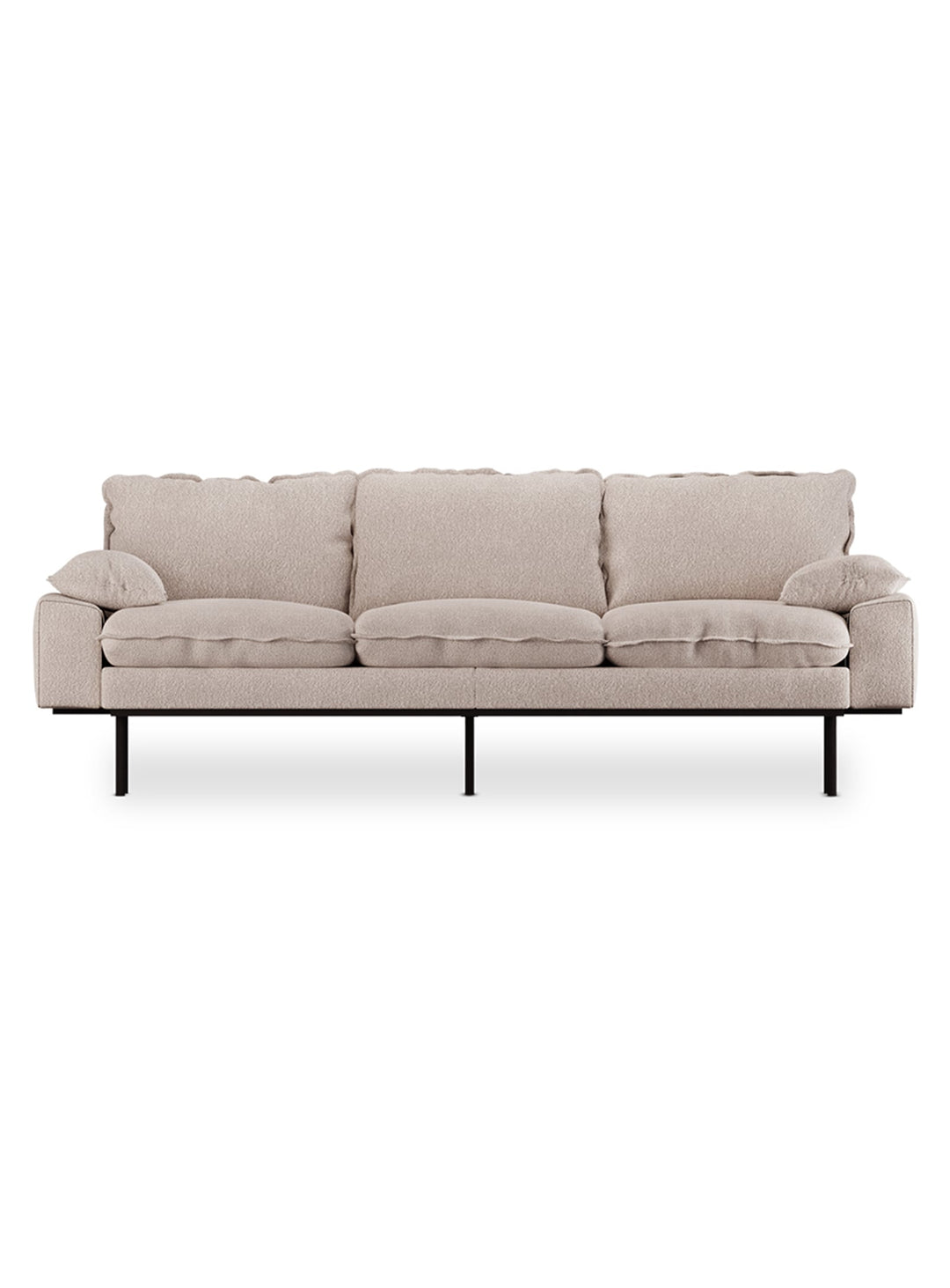 Le sofa Retro de HKliving : une pièce centrale qui reflète votre style. Taupe.