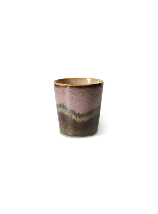 Tasse à café Serendipity 70s Ceramics HKliving compatible lave-vaisselle et micro-ondes. torrent