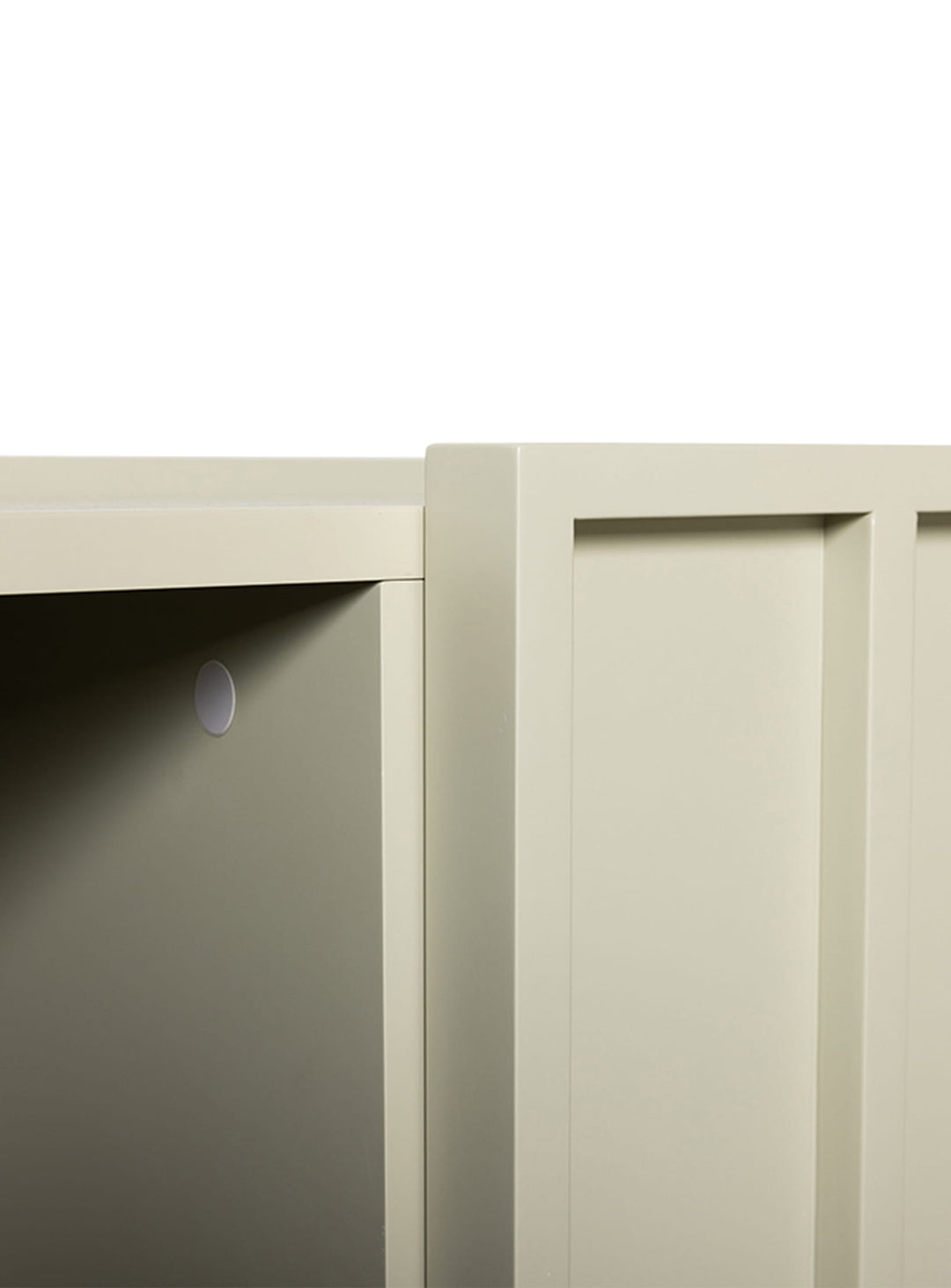Buffet 2 portes Sixta HKliving : une pièce de caractère pour salon, chambre ou entrée. pebble