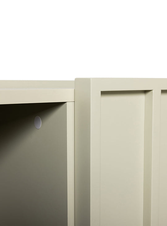 Buffet 2 portes Sixta HKliving : une pièce de caractère pour salon, chambre ou entrée. pebble