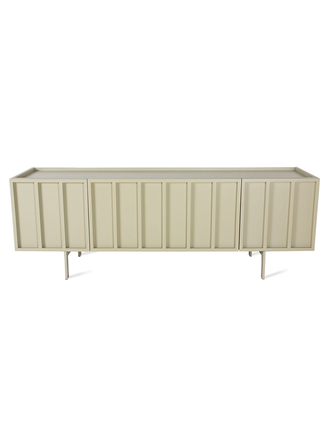 Buffet bas HKliving Sixta, style contemporain et rangement fonctionnel. pebble