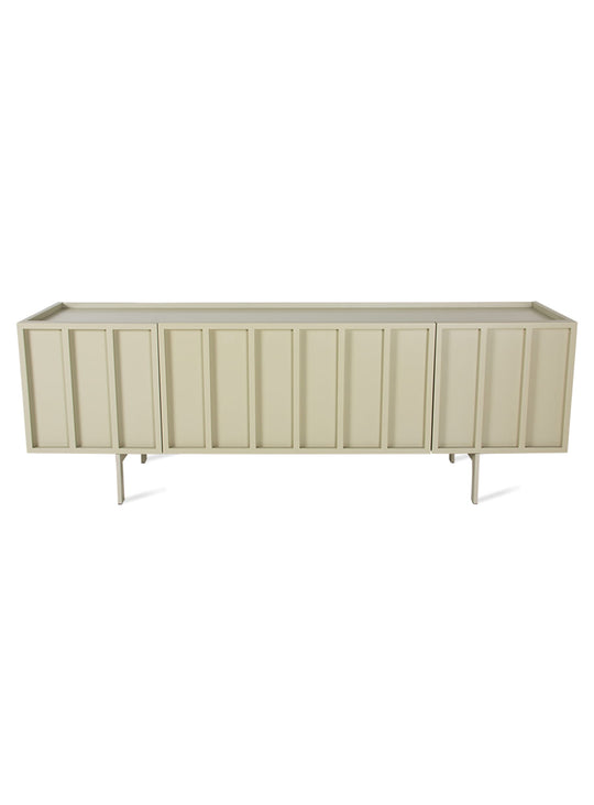 Buffet bas HKliving Sixta, style contemporain et rangement fonctionnel. pebble