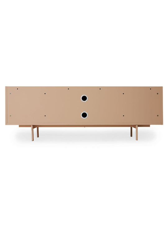 Buffet bas HKliving Sixta, mobilier design robuste et fonctionnel. nude