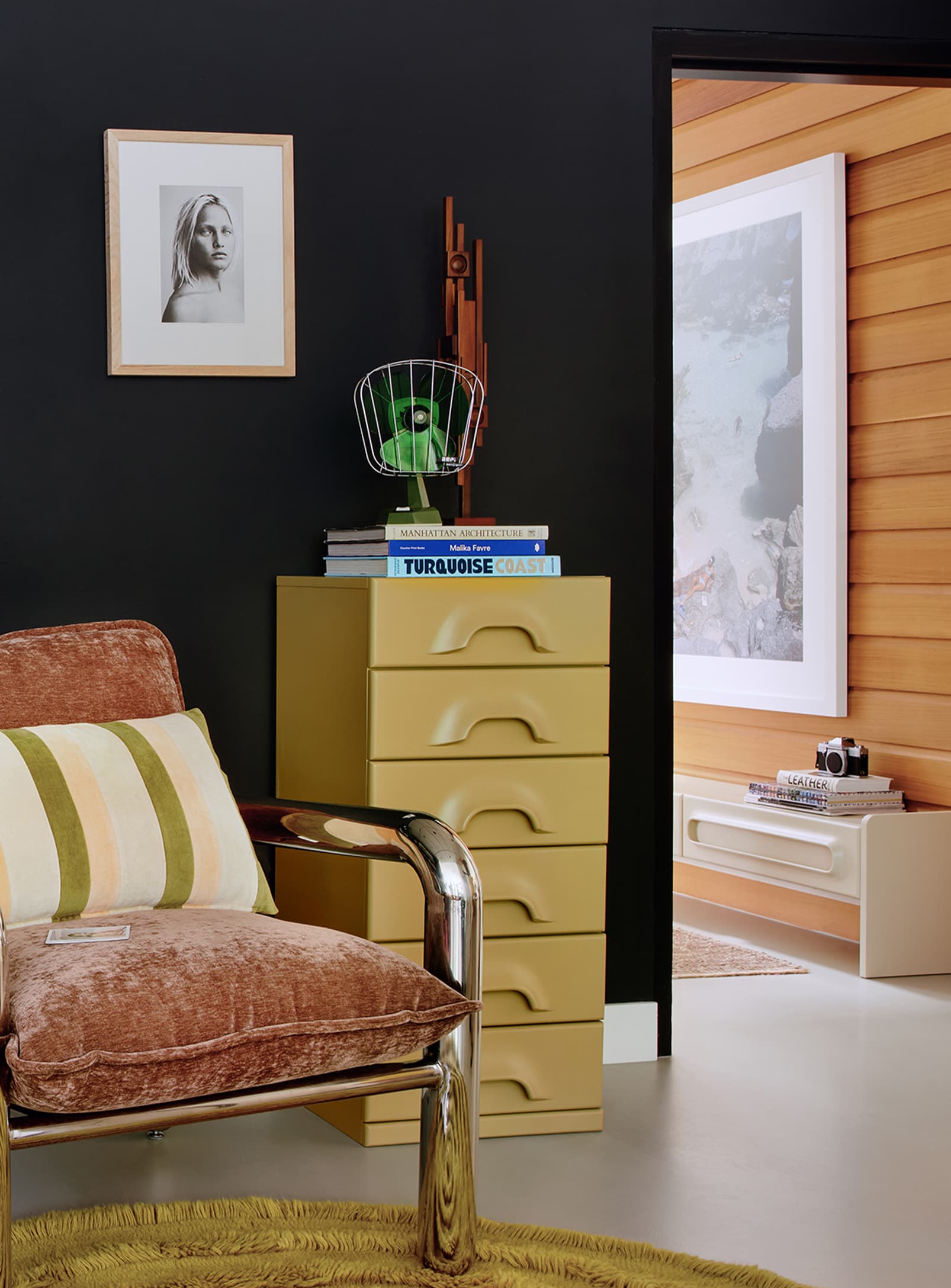Skyline L: Wooden Sculpture - HKliving – Nüspace
