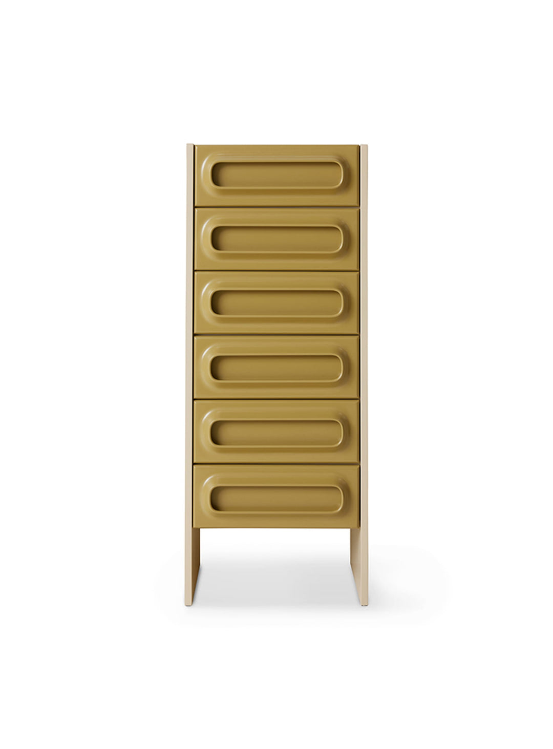Meuble à tiroirs Space HKliving, idéal pour organiser linge, accessoires et objets du quotidien avec style. sage