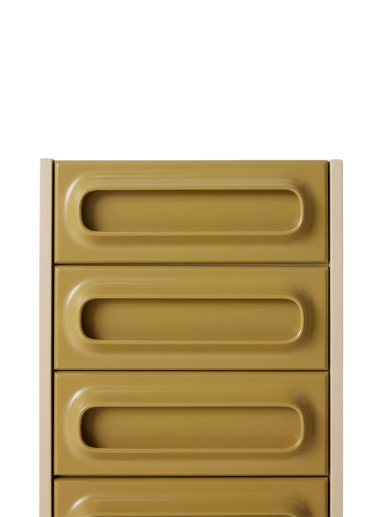 Meuble à tiroirs Space HKliving, une pièce pratique et décorative pour garder votre espace net et organisé. sage