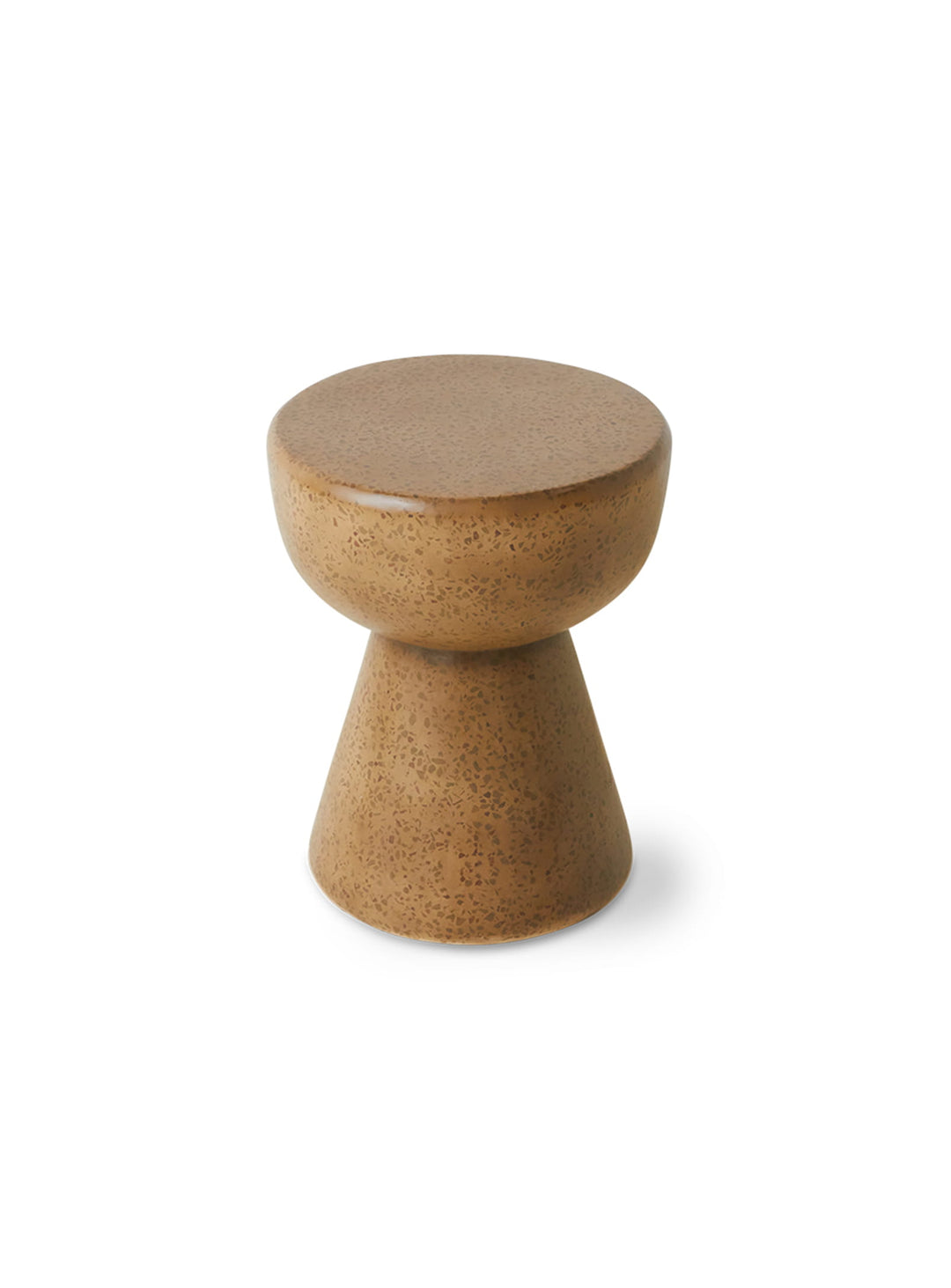 Table d'appoint Terrazzo HKliving, une création en terrazzo et béton qui sublime votre salon. pebble