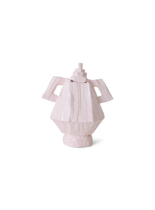 Vase amphore Teun Zwets HKliving en sungkai, une création sculpturale inspirée d’une forme intemporelle.