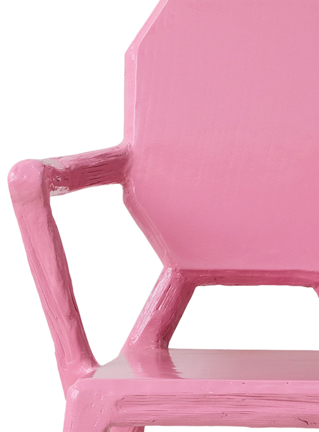 Chaise à dîner Teun Zwets HKliving en sungkai, idéale pour créer un point focal audacieux dans la pièce. candy