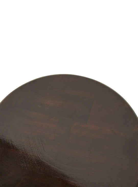 Tabouret Burgundy de HKliving en bois massif, une touche chaleureuse et élégante pour votre intérieur.