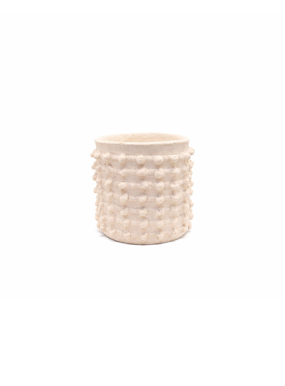 Cache-pots Hobnail décoratifs, motif à reliefs pour une profondeur visuelle élégante. petit