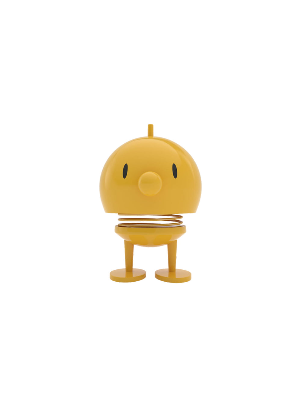 Figurine Bumble Hoptimist jaune : design danois iconique et sourire plein de bonne humeur.