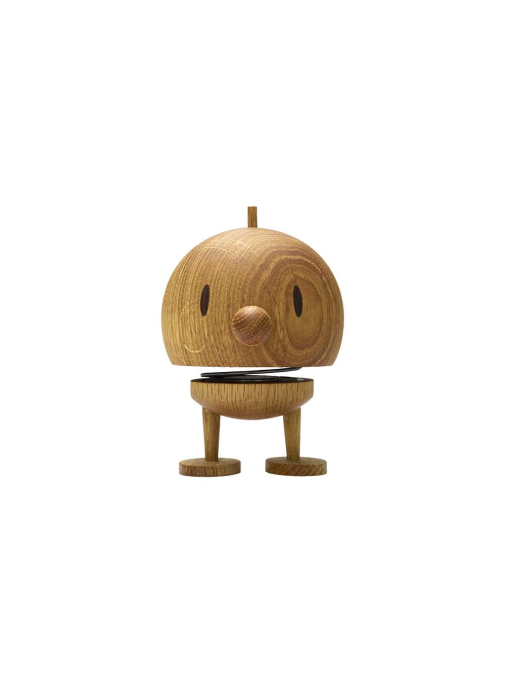 Figurine Bumble Hoptimist chêne : une icône scandinave en bois chaleureux et élégant.