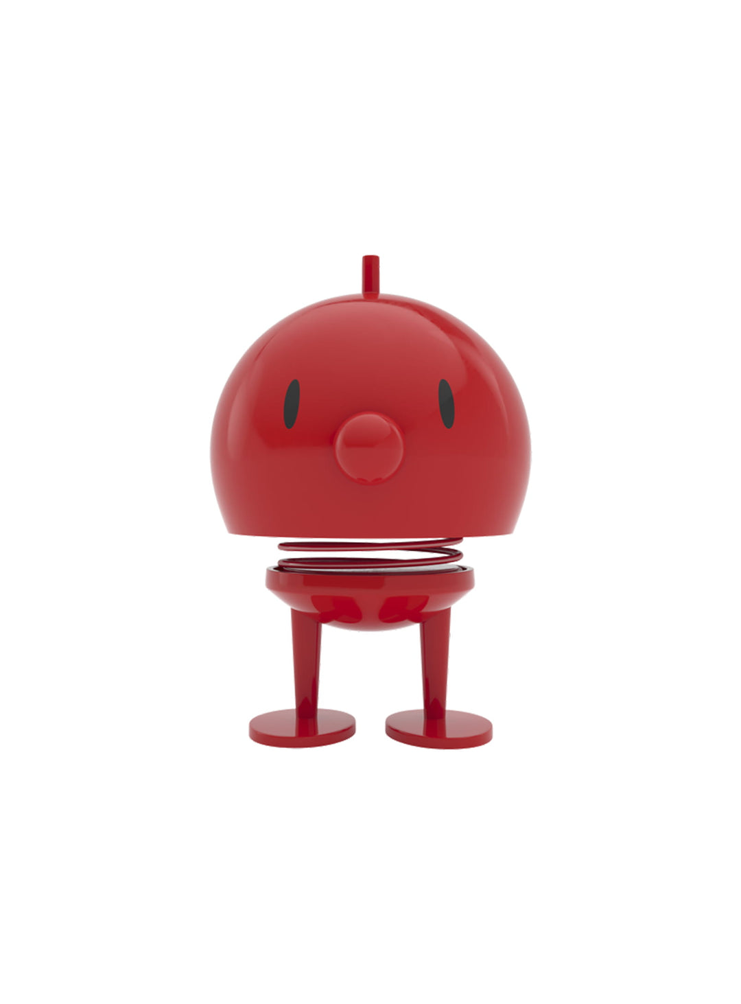 Figurine rouge Bumble Hoptimist, design danois ludique et intemporel. L