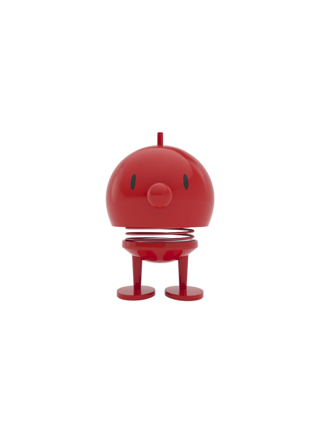 Figurine rouge Bumble Hoptimist, objet déco iconique au design scandinave. M