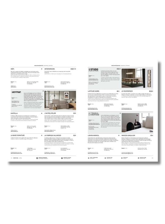 Explorez le Guide 300 d’Index-Design, bible du design et de la rénovation.