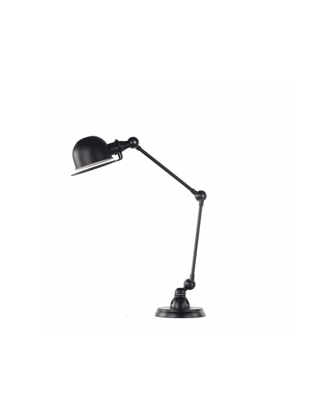 Lampe de table Jielde, icône du design industriel et robustesse légendaire. noir