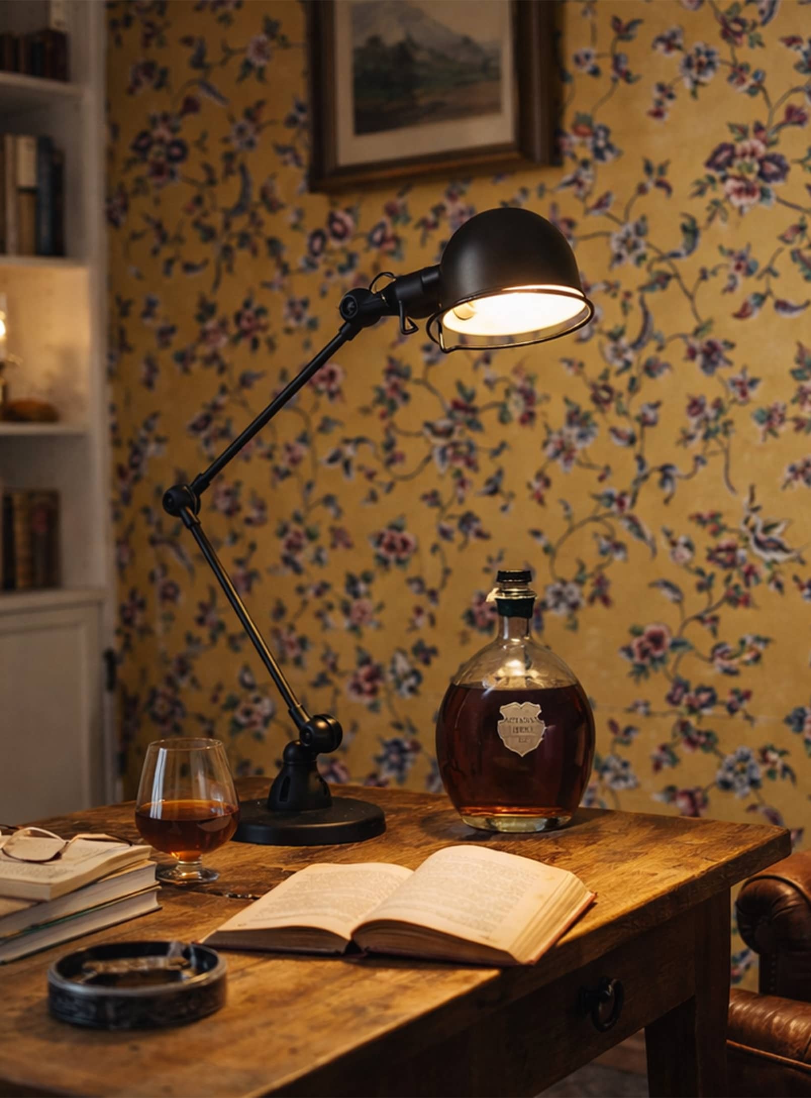 Jielde: Articulated table lamp in painted metal – Nüspace