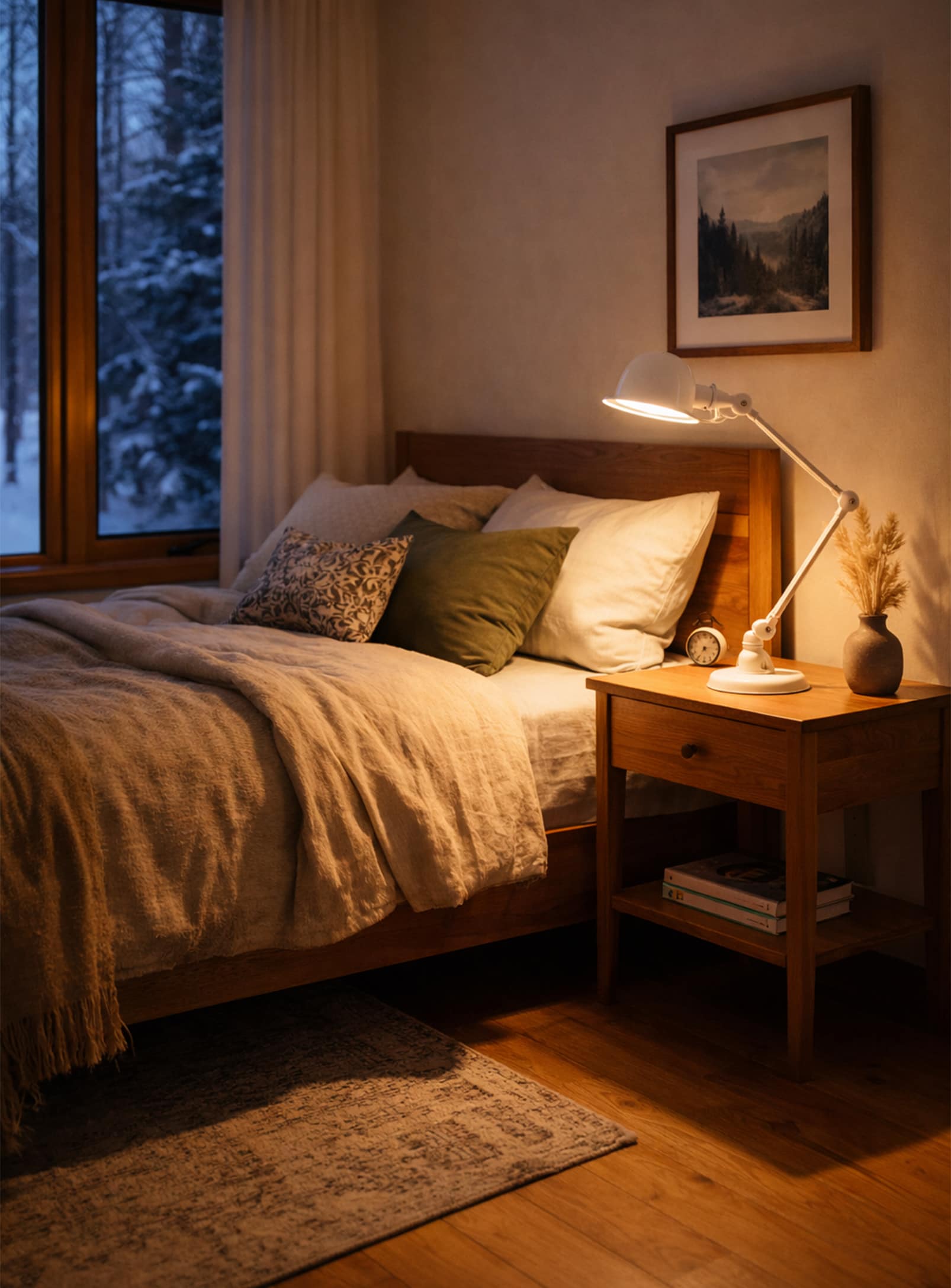 Jielde: Articulated table lamp in painted metal – Nüspace