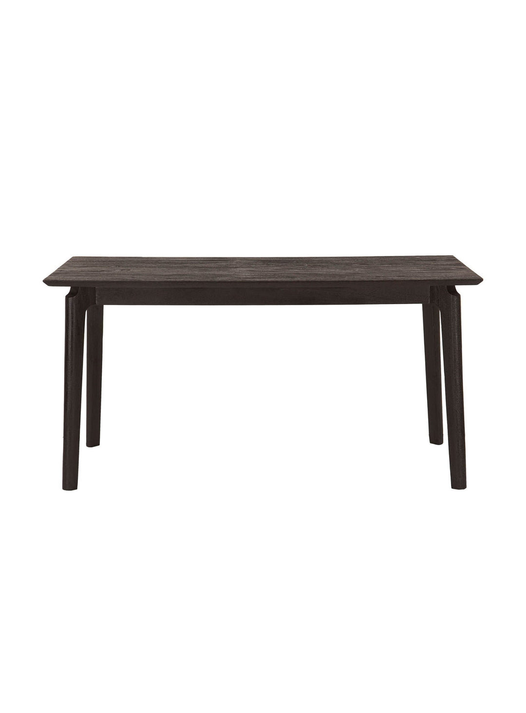 Table à dîner Kenzo, idéale pour des repas conviviaux jusqu’à quatre personnes. noir