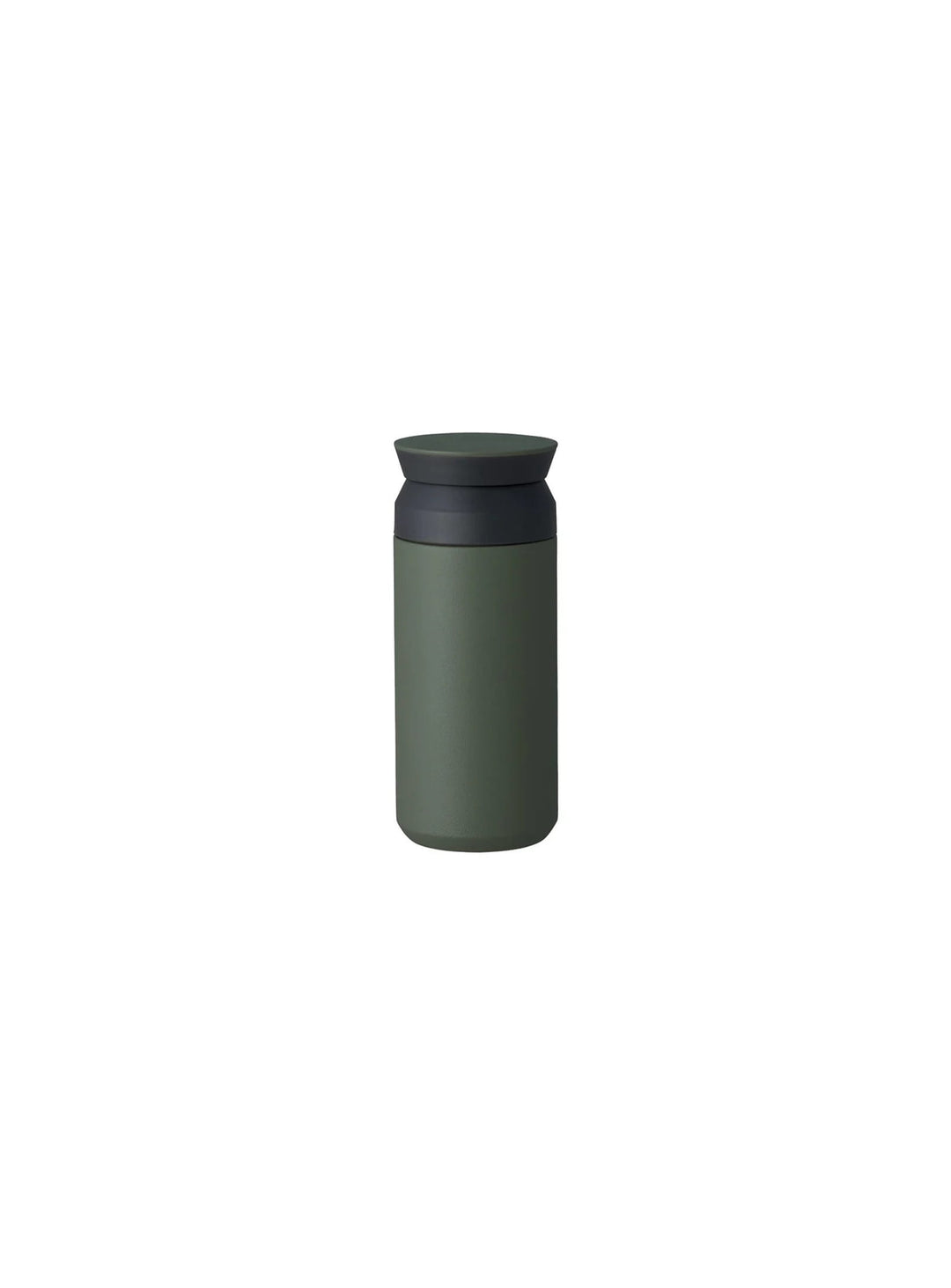 Découvrez la bouteille isotherme Travel Tumbler KINTO, idéale pour café, thé et boissons fraîches. vert 350