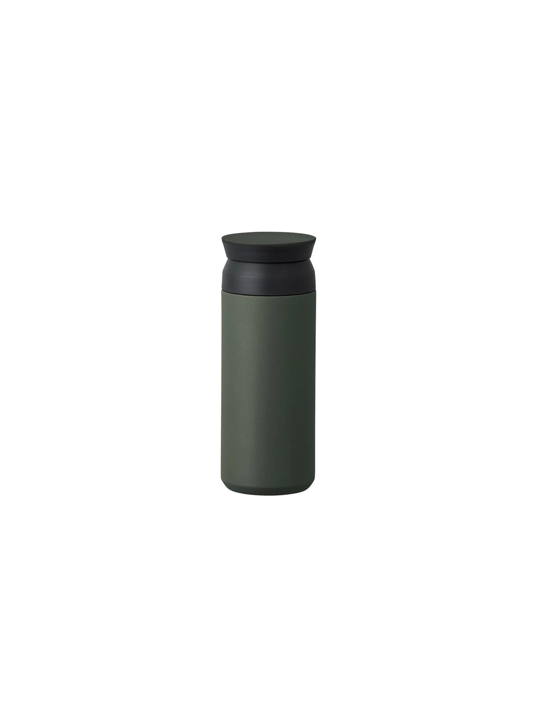 Bouteille isotherme Travel Tumbler KINTO, une gourde sous vide au design élégant et pratique. vert 500