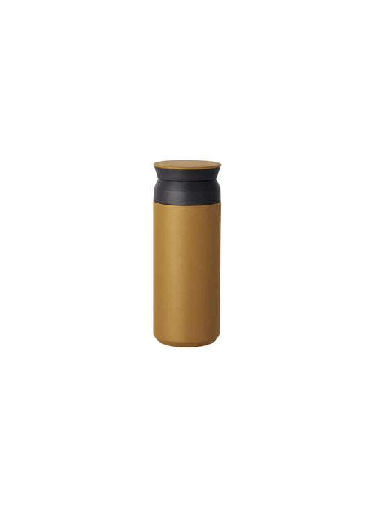 TRAVEL TUMBLER KINTO, bouteille pratique pour bureau, sport ou voyage. coyote