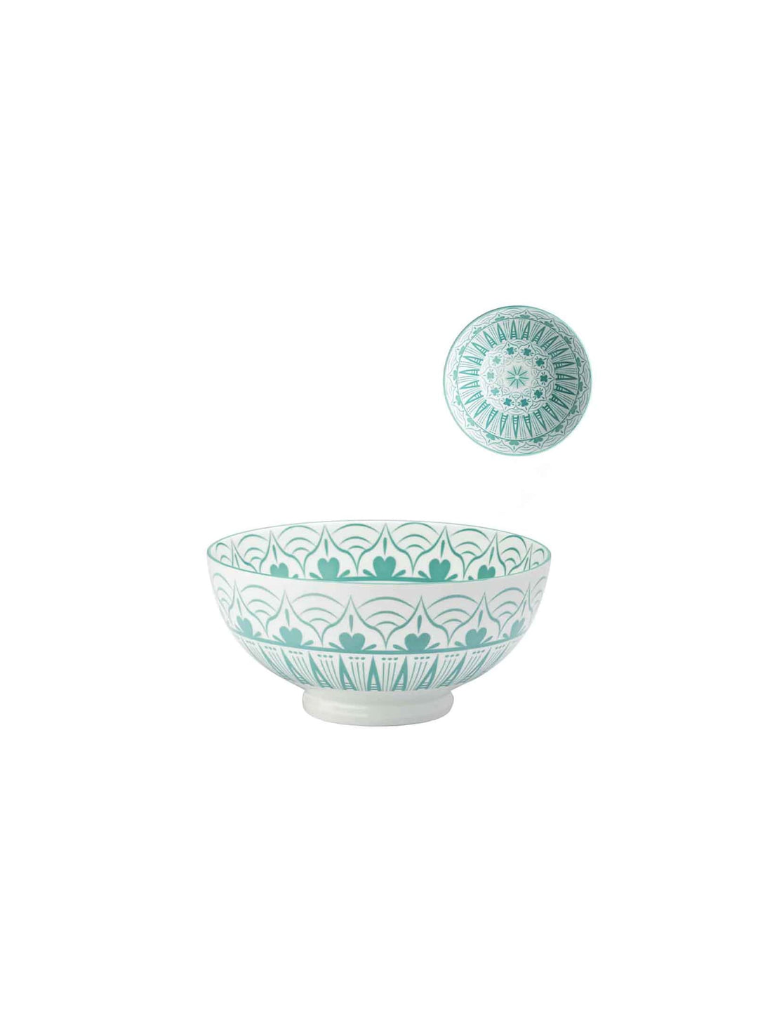 Bols Kiri, œuvres d’art fonctionnelles pour égayer vos repas. teal radiant spire