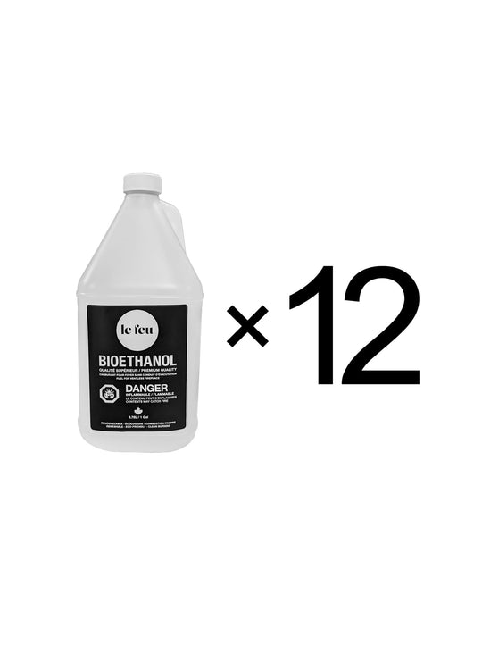 Bioéthanol Le Feu pour foyer : combustible certifié offrant une combustion propre et durable.