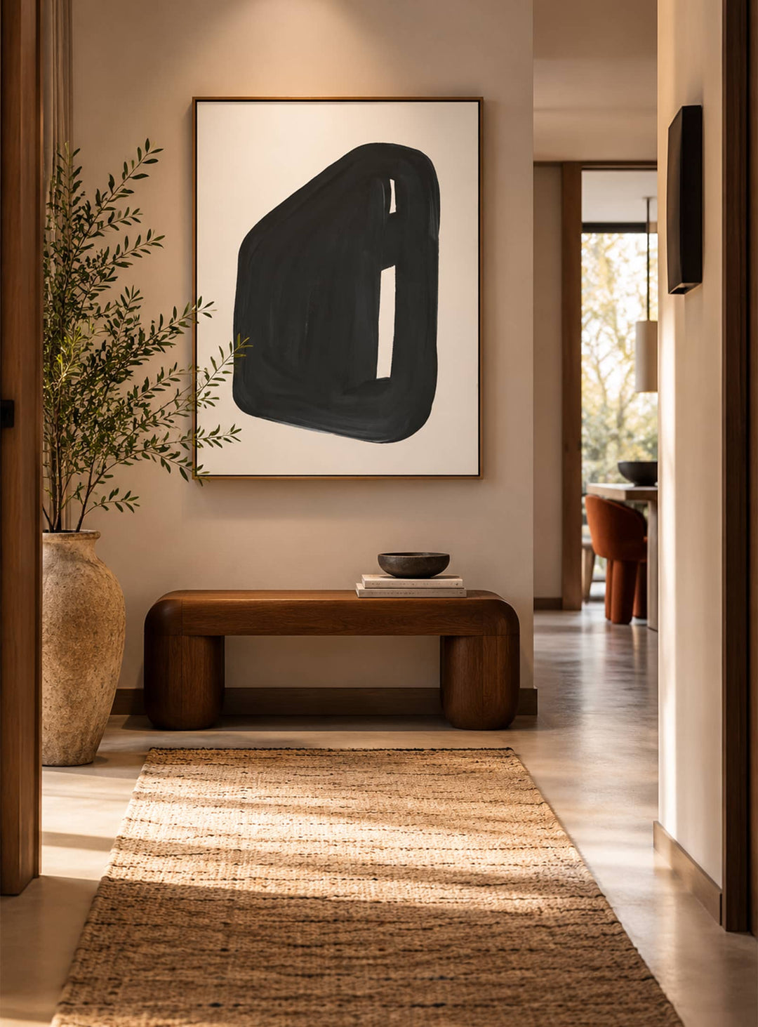 Toile Idiosyncratic Glyph Danielle Davis, une œuvre abstraite aux formes uniques et à l’expression contemporaine.
