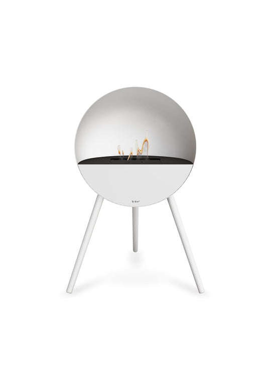 Foyer bioéthanol Le Feu Eye : chaleur douce et style minimaliste.