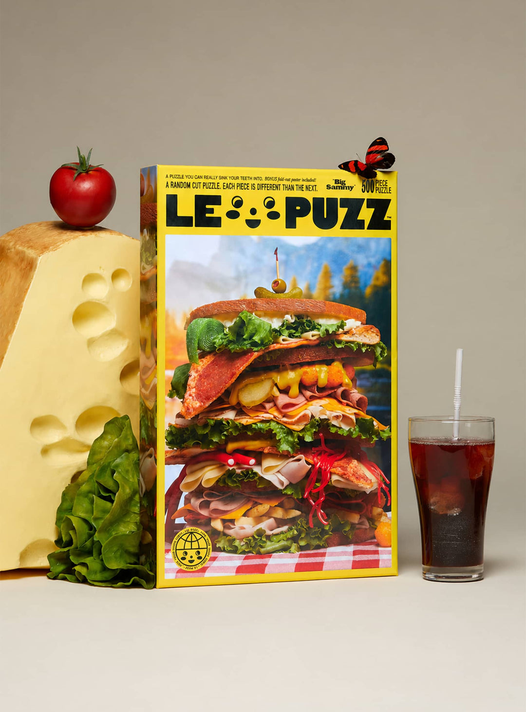 Puzzle Big Sammy Le Puzz : puzzle créatif avec découpe originale et addictive.