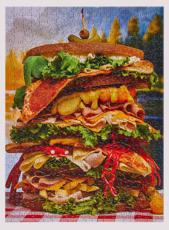 Puzzle Big Sammy Le Puzz : casse-tête design avec pièces uniques et originales.
