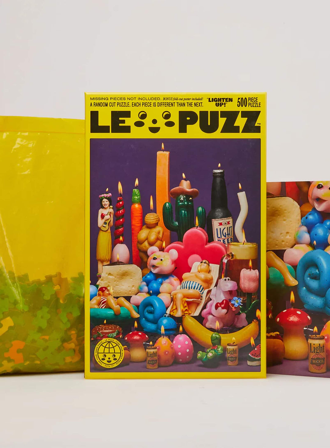 Puzzle Lighten Up Le Puzz : puzzle 500 pièces avec découpe originale.