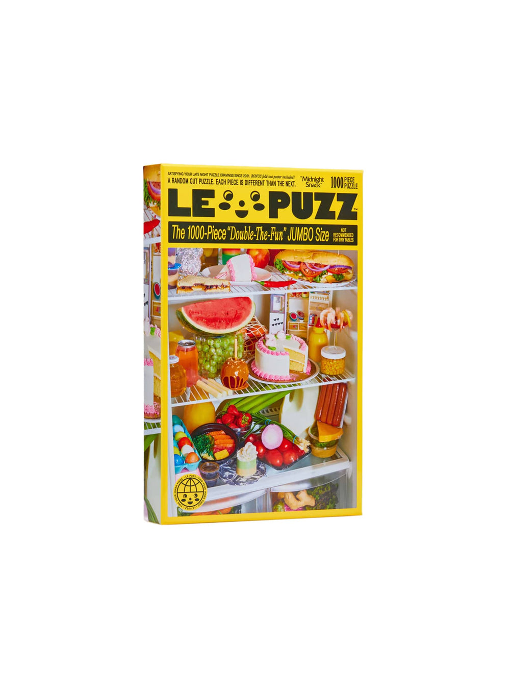 Puzzle Midnight Snack Le Puzz : puzzle original sur le thème des snacks de nuit.