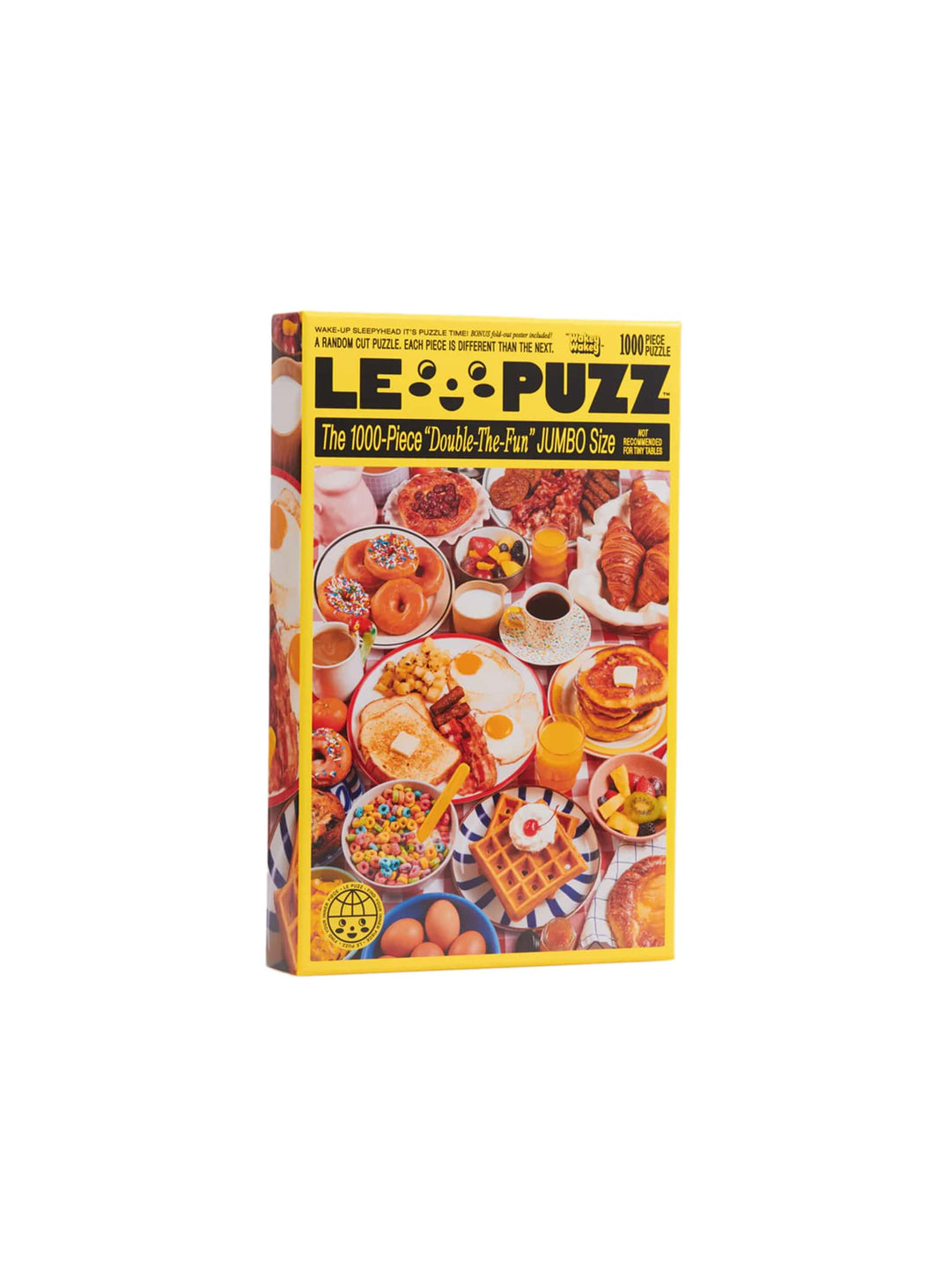 Puzzle Wakey Wakey Le Puzz : puzzle original avec pancakes, bacon et gaufres.