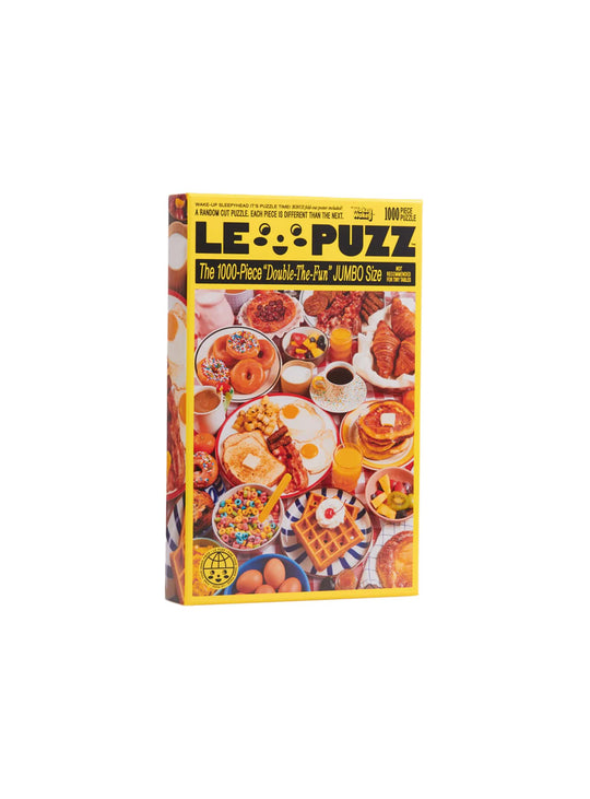 Puzzle Wakey Wakey Le Puzz : puzzle original avec pancakes, bacon et gaufres.