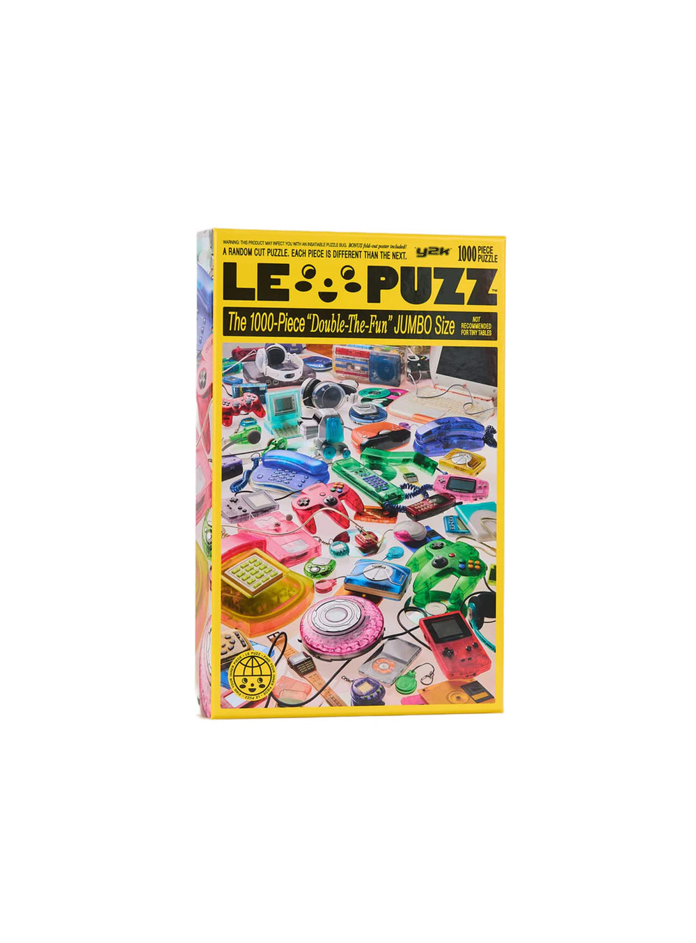 Puzzle Y2K Le Puzz : casse-tête nostalgique avec objets cultes des années 90.