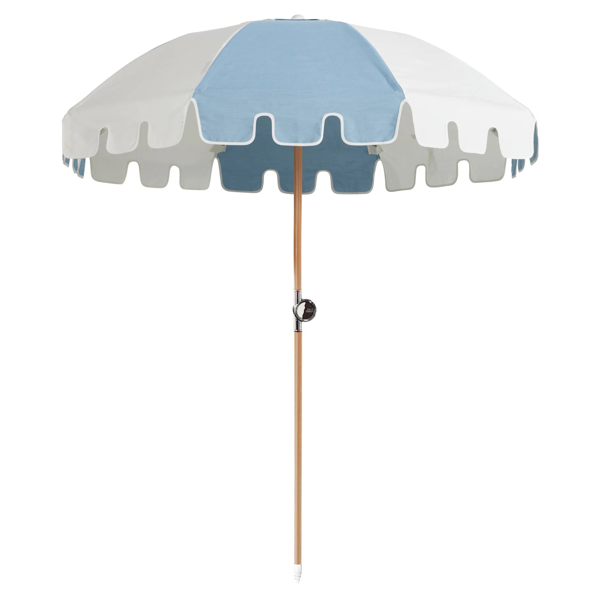 Luxury: Parasol with wooden pole - Basil Bangs – Nüspace