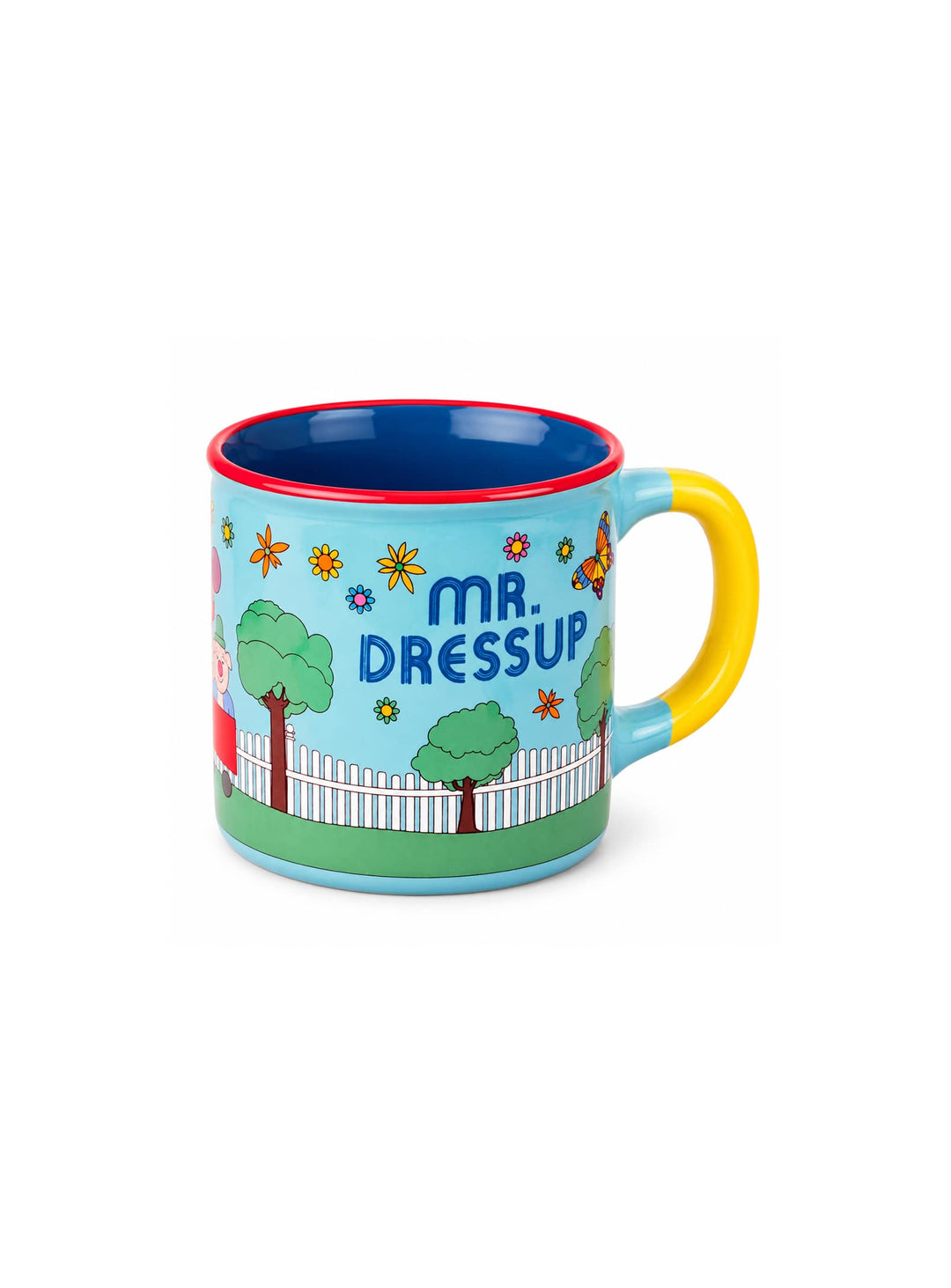 Mug Mr. Dressup de Main and Local, un cadeau original pour les nostalgiques de cette émission culte canadienne.