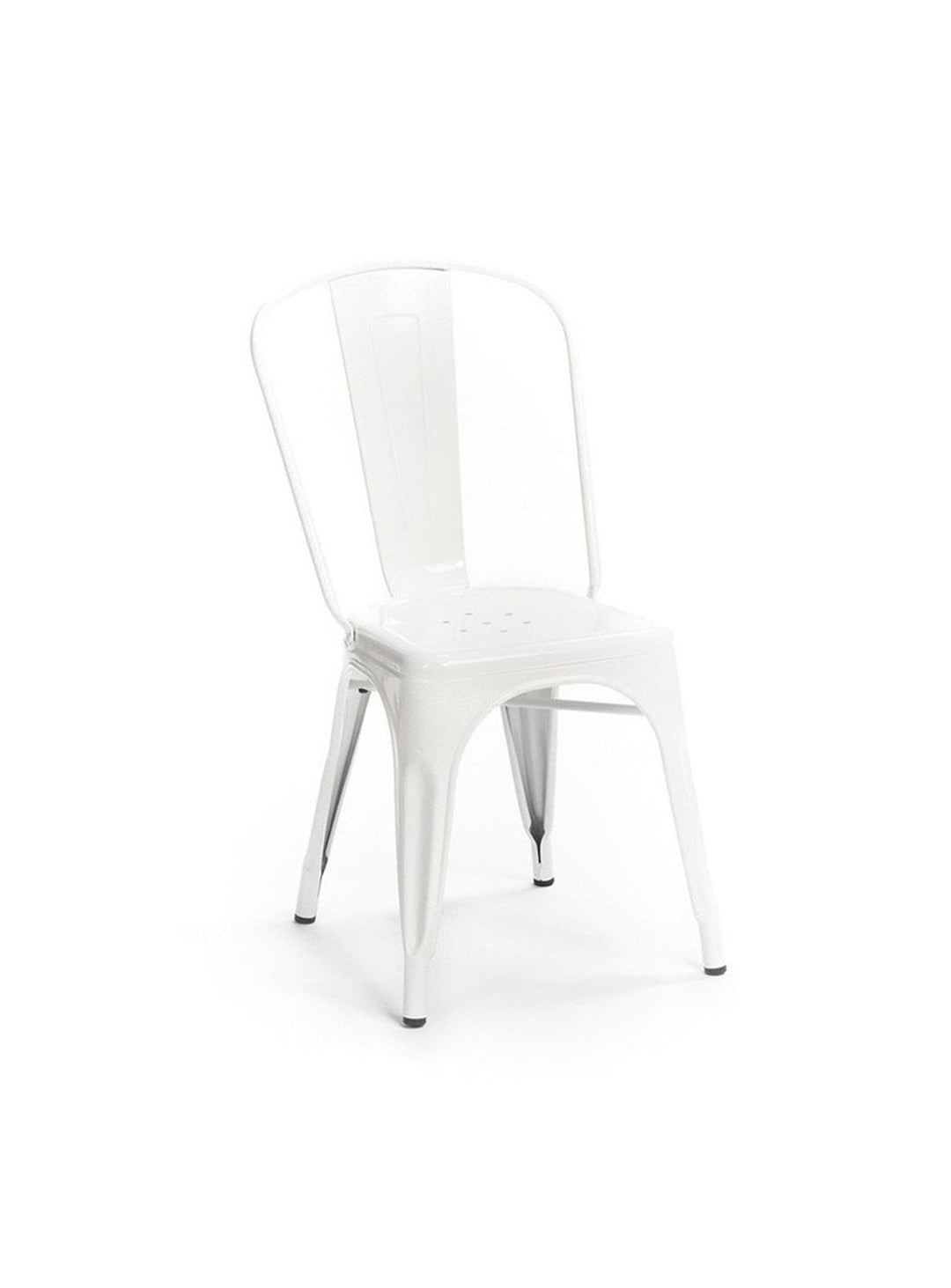 La chaise à dîner Nüspace Marais A apporte une touche moderne à votre salle à manger. blanc