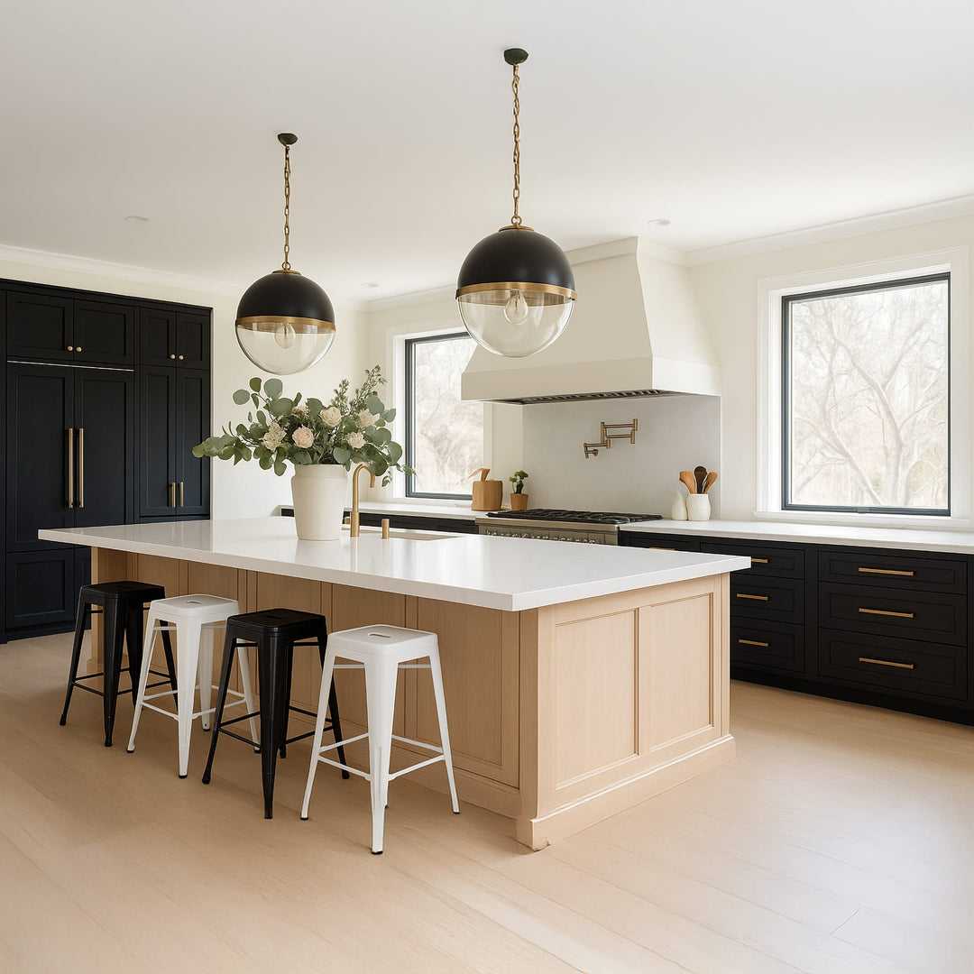 Marais H: Industrial metal counter stool – Nüspace